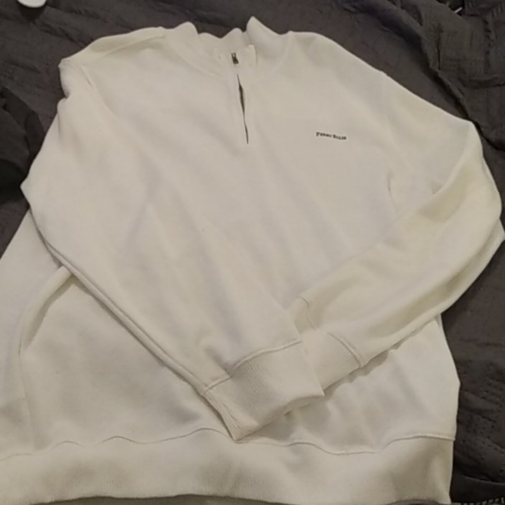 Perry Ellis half zip sweater - Picture 2 of 3